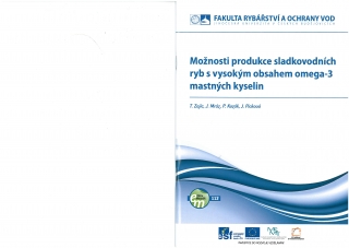 112. Možnosti produkce sladkovodních ryb s vysokým obsahem omega-3 mastných kyselin