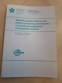 165. Vybrané aspekty odchovu síha  peledě (Coregonus peled Gmelin)  v intenzivních podmínkách  recirkulačních systémů