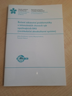 180. Řešení zdravotní problematiky  v intenzivních chovech ryb  využívajících RAS (recirkulační akvakulturní systém)