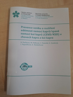 190. Prevence vzniku a rozšíření  edémové nemoci kaprů/spavé  nemoci koi kaprů (CEVD/KSD) v  chovech kapra a koi kapra