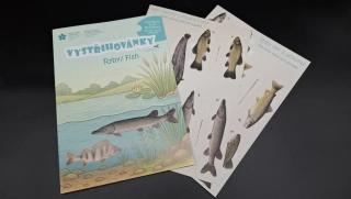 rybářské vystřihovánky 